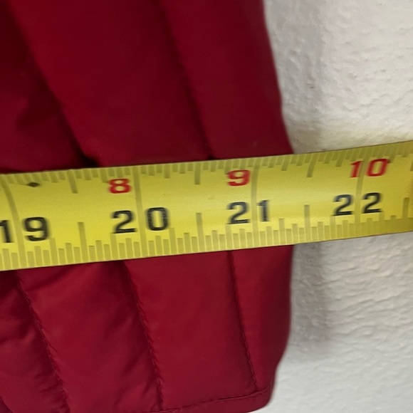 J. Jill Cranberry Red Down Vest - Picture 11 of 11